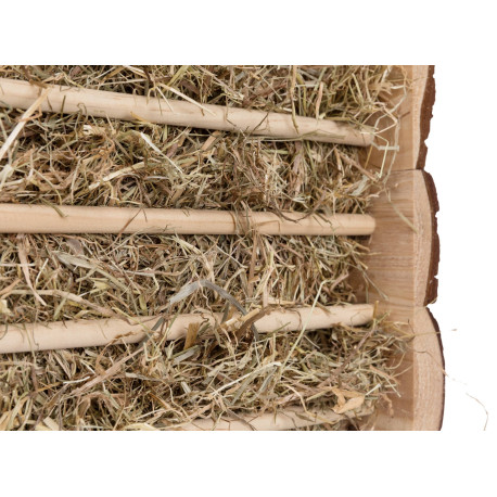 Cabana Natural Living "Ila" com Dispensador de Feno - TRIXIE