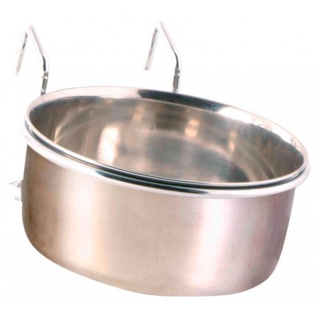 Comedouro com Suporte em Inox - TRIXIE