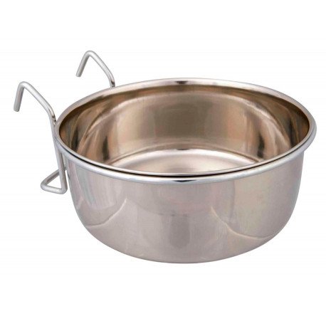 Comedouro com Suporte em Inox - TRIXIE