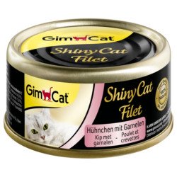 Lata de Frango e Camarão ShinyCat - Gimcat