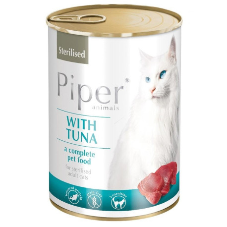 Húmido Sterilised de Atum - Piper