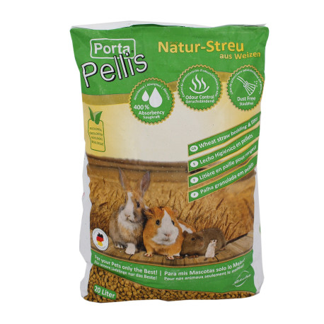 Pellets de Pallha Prensada Porta pelis