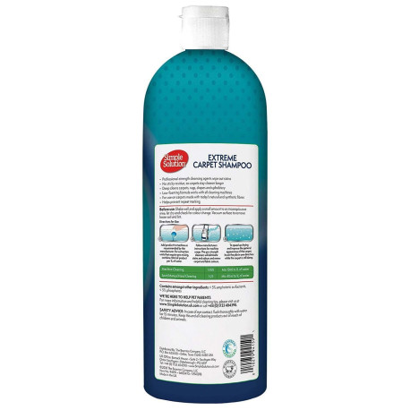 Detergente Extreme Carpet Shampoo - Simple Solution