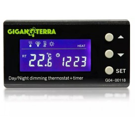 Termostato Digital dia / noite com DIMMING - GIGANTERRA