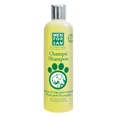 Shampoo de Gérmen de Trigo para Cachorros - MENFORSAN