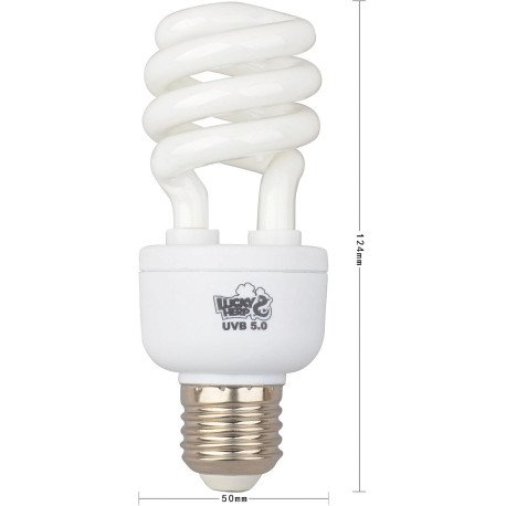 Lâmpada Fluorescente 5.0 UVB 13 W LUCKY HERP