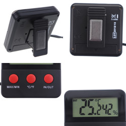 Termómetro / Hidrómetro Digital com Sondas