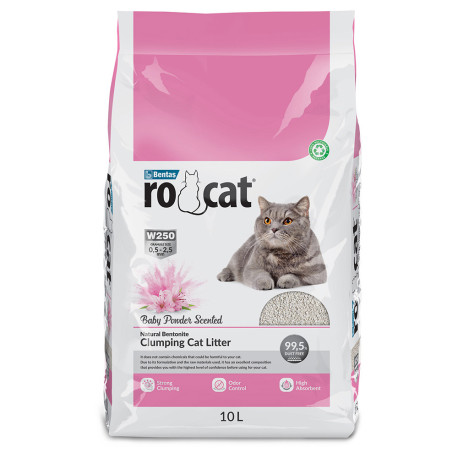 Areia Aglomerante com Aroma a Talco - RoCat