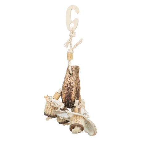 Brinquedo Natural com Vagem de Mogno - TRIXIE