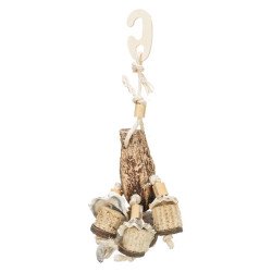 Brinquedo Natural com Vagem de Mogno - TRIXIE