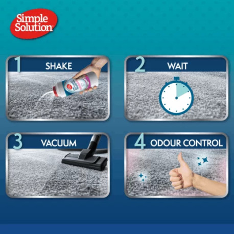 Desodorizante Spring Breeze para Tapetes e Carpetes - Simple Solution