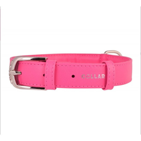 Collar de Couro "COLLAR Glamour" 18-21cm CORES