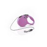 Trela Flexi Classic Fita XS-3m Rosa