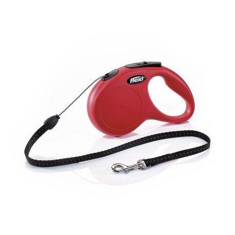 Trela Flexi Classic Fita S-5m Vermelha
