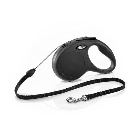 Trela Flexi Classic Fita S-5m Preta
