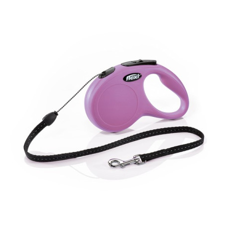 Trela Flexi Classic Fita S-5m Rosa