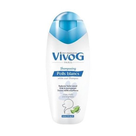 Shampoo p/ Pêlos Brancos - Vivog