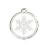 Medalha c/ Floco de Neve - Red Dingo
