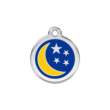 Medalha c/ Lua e Estrelas - Red Dingo