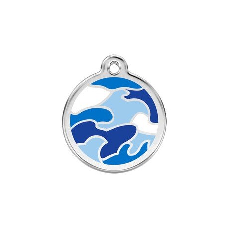 Medalha c/ Padrão Camuflagem - Red Dingo