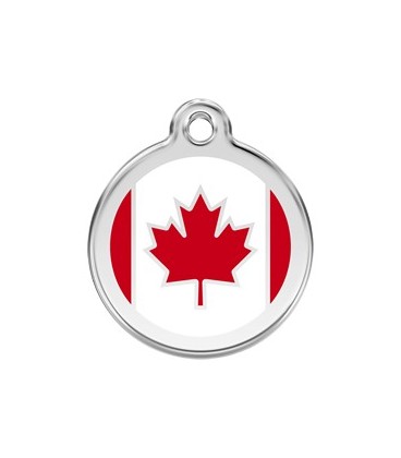 Medalha c/ Bandeira do Canadá - Red Dingo