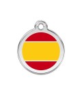 Medalha c/ Bandeira da Espanha - Red Dingo