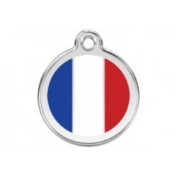 Medalha c/ Bandeira da França - Red Dingo