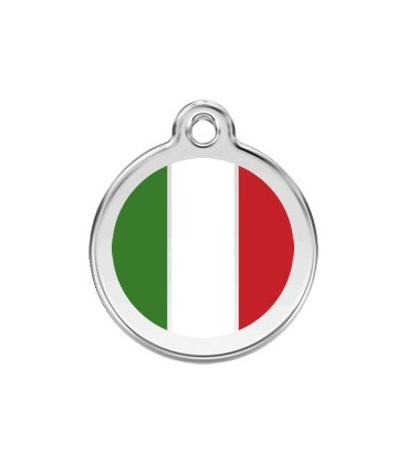 Medalha c/ Bandeira da Itália - Red Dingo