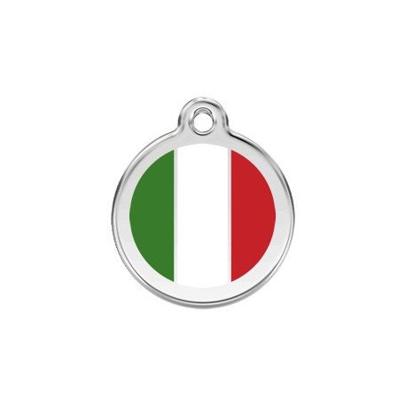 Medalha c/ Bandeira da Itália - Red Dingo