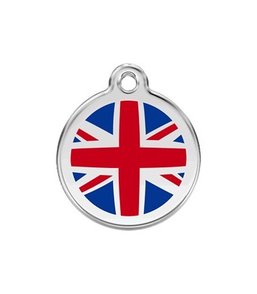 Medalha c/ Bandeira do Reino Unido - Red Dingo