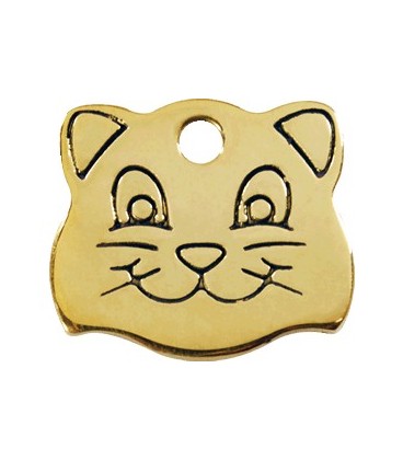 Medalha c/ Forma de Gato - Red Dingo