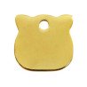 Medalha c/ Forma de Gato Simples - Red Dingo