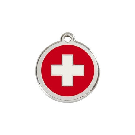 Medalha c/ Bandeira da Suíça - Red Dingo