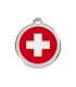 Medalha c/ Bandeira da Suíça - Red Dingo