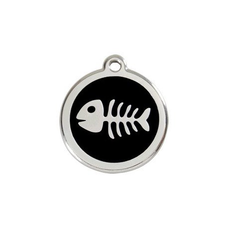 Medalha c/ Espinha de Peixe - Red Dingo