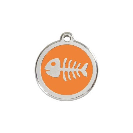 Medalha c/ Espinha de Peixe - Red Dingo