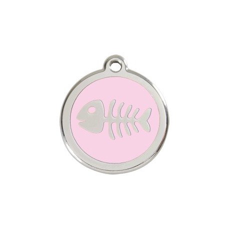 Medalha c/ Espinha de Peixe - Red Dingo