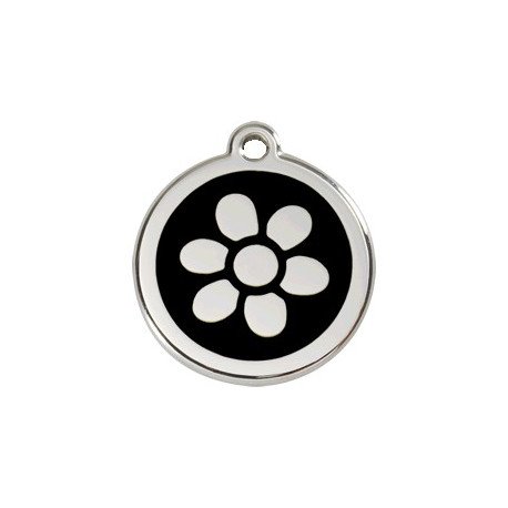 Medalha c/ Flôr - Red Dingo