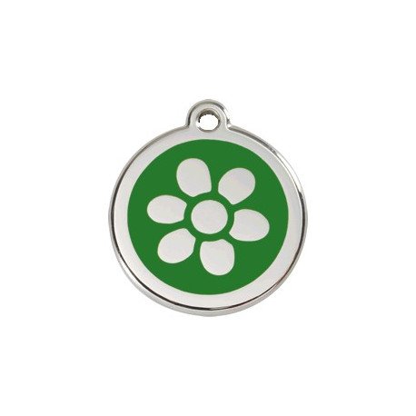 Medalha c/ Flôr - Red Dingo