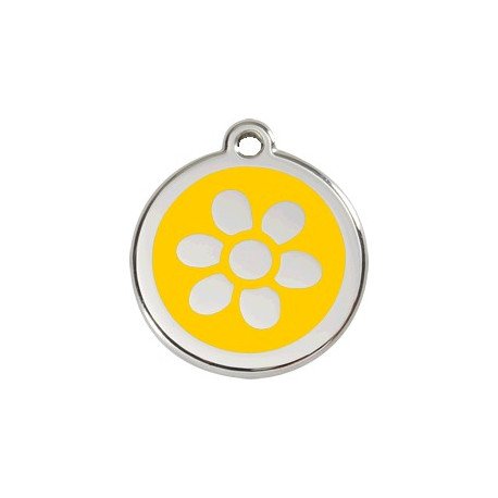 Medalha c/ Flôr - Red Dingo