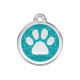 Medalha c/ Pata Brilhante - Red Dingo