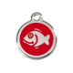 Medalha c/ Peixe - Red Dingo