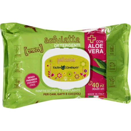 Toalhetes c/ Aloe Vera - Farm Company