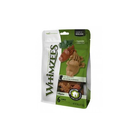 Embalagem de Snacks c/ Forma de Crocodilo - Whimzees 