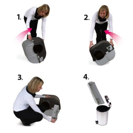 Toilette Roll' N Clean - Omega Paw