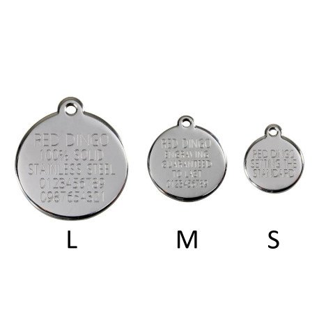 Medalha c/ Flôr - Red Dingo